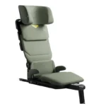 Axkid UP Group 2/3 High Back Booster Car Seat Plus Free Footrest - Nordic Bloom Green - Image 4