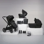 Bababing Raffi 2 12 Piece Travel Bundle - Gloss Black