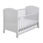 Babymore Aston DROPSIDE Cot Bed - Grey - Image 2