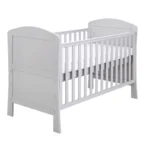 Babymore Aston DROPSIDE Cot Bed - Grey - Image 3