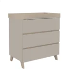 Babymore Dante Nursery Chest Changer - Cashmere - Image 3