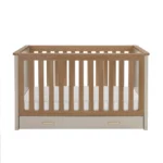 Babymore Mira 3 Piece Nursery Room Set - Cashmere Warm Oak - Image 6