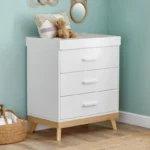 Babymore Mona 2 Piece Nursery Roomset - White - Image 9