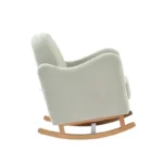 Bebe & Beyond Soother Boucle Nursing Chair - Sage - Image 4