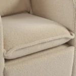 Bebe & Beyond Ted Nestler Nursing Chair - Oat - Image 8