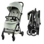 Britax Flylite Travel Stroller Pushchair – Sage Green