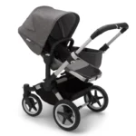 Bugaboo Donkey 3 Mono Pushchair-Aluminium/Grey Melange