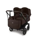 Bugaboo Donkey 6 Twin Complete Pushchair - Cocoa Brown - Image 2