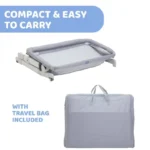 Chicco Next2Me Pop Up Crib - Grey Mist - Image 3