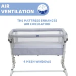 Chicco Next2Me Pop Up Crib - Grey Mist - Image 6