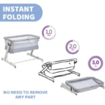 Chicco Next2Me Pop Up Crib - Grey Mist - Image 8