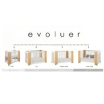 Cocoon Evoluer 4in1 Nursery Furniture System - Natural - Image 9