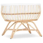 CuddleCo Aria Crib - Rattan - Image 2