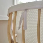 CuddleCo Aria Crib - Rattan - Image 4
