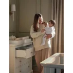 CuddleCo Beaumont Dresser & Changer - White - Image 4