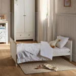 CuddleCo Burford 2 Piece Furniture Set - White/Oak - Image 4