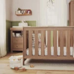 CuddleCo Burford Cot Bed - Oak - Image 5