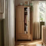 CuddleCo Burford Wardrobe - Oak - Image 3