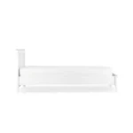 CuddleCo Clara Single Bed - White/Ash - Image 2