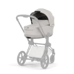 Cybex e-Priam Style Ultimate Accessory Bundle - Chrome Brown/City Grey - Image 11