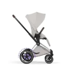 Cybex e-Priam Style Ultimate Accessory Bundle - Chrome Brown/City Grey - Image 8