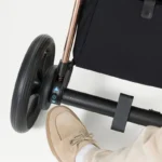 Cybex e-Priam Style Ultimate Bundle - Matt Black/Peach Pink - Image 3