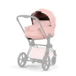Cybex Priam Ultimate Accessory Bundle Travel System – Chrome Brown/Peach Pink - Image 9
