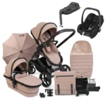 iCandy Peach 7 10 Piece (Maxi Cosi Cabriofix) i-Size Travel System Bundle - Cookie