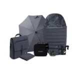 iCandy Peach 8 Complete Travel System with Cocoon 360 & Base – Grey/Storm Grey - Image 12