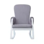 Ickle Bubba Dursley Rocker Chair and Stool- Pearl Grey - Image 3