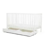 Ickle Bubba Hartley Classic Cot & Under Drawer - White