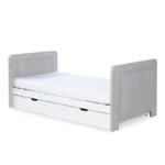 Pembrey Cot Bed & Under Drawer – Ash Grey & White - Image 8
