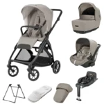 Inglesina Electa Travel Quattro System – Battery Beige