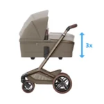 Maxi Cosi Fame 10 Piece Premium Family Travel System - Oak Truffle - Image 12