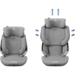 Maxi Cosi Kore Pro i-Size Group 2/3 Car Seat - Authentic Grey - Image 5