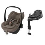 Maxi Cosi Pebble Slide Pro i-Size Group 0+ Car Seat & FamilyFix Slide Pro Base Bundle - Oak Truffle