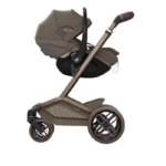 Maxi Cosi Pebble Slide Pro i-Size Group 0+ Car Seat & FamilyFix Slide Pro Base Bundle - Oak Truffle - Image 4