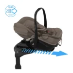 Maxi Cosi Pebble Slide Pro i-Size Group 0+ Car Seat & FamilyFix Slide Pro Base Bundle - Oak Truffle - Image 5
