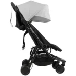 Mountain Buggy Nano Duo Buggy-Silver (ES) - Image 2
