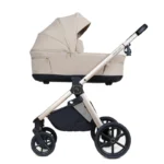 My Babiie MB450 Luxe 3in1 Travel System with Rotating Car Seat + Base - Feather - Image 5
