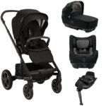 Nuna Mixx Next Cari Next Bundle with Todl Next Car Seat – Caviar