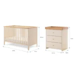 Obaby Evie 2 Piece Room Set - Cashmere - Image 5