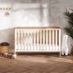 Obaby Evie Cot Bed - Cashmere/Pine