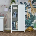 Obaby Evie Double Wardrobe - White - Image 5