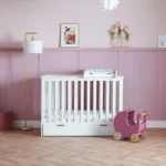 Obaby Evie Mini Cot Bed - White - Image 3