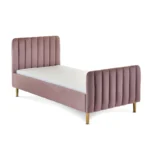 Obaby Gatsby Velvet Single Bed - Pink - Image 2