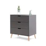 Obaby Maya Mini 3 Piece Furniture Room Set - Slate/Natural - Image 10