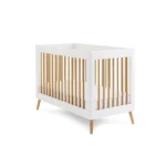 Obaby Maya Mini Cot Bed - White/Natural - Image 17
