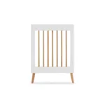 Obaby Maya Mini Cot Bed - White/Natural - Image 7