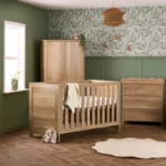 OBaby Nika 3 Piece Room Set - Oak